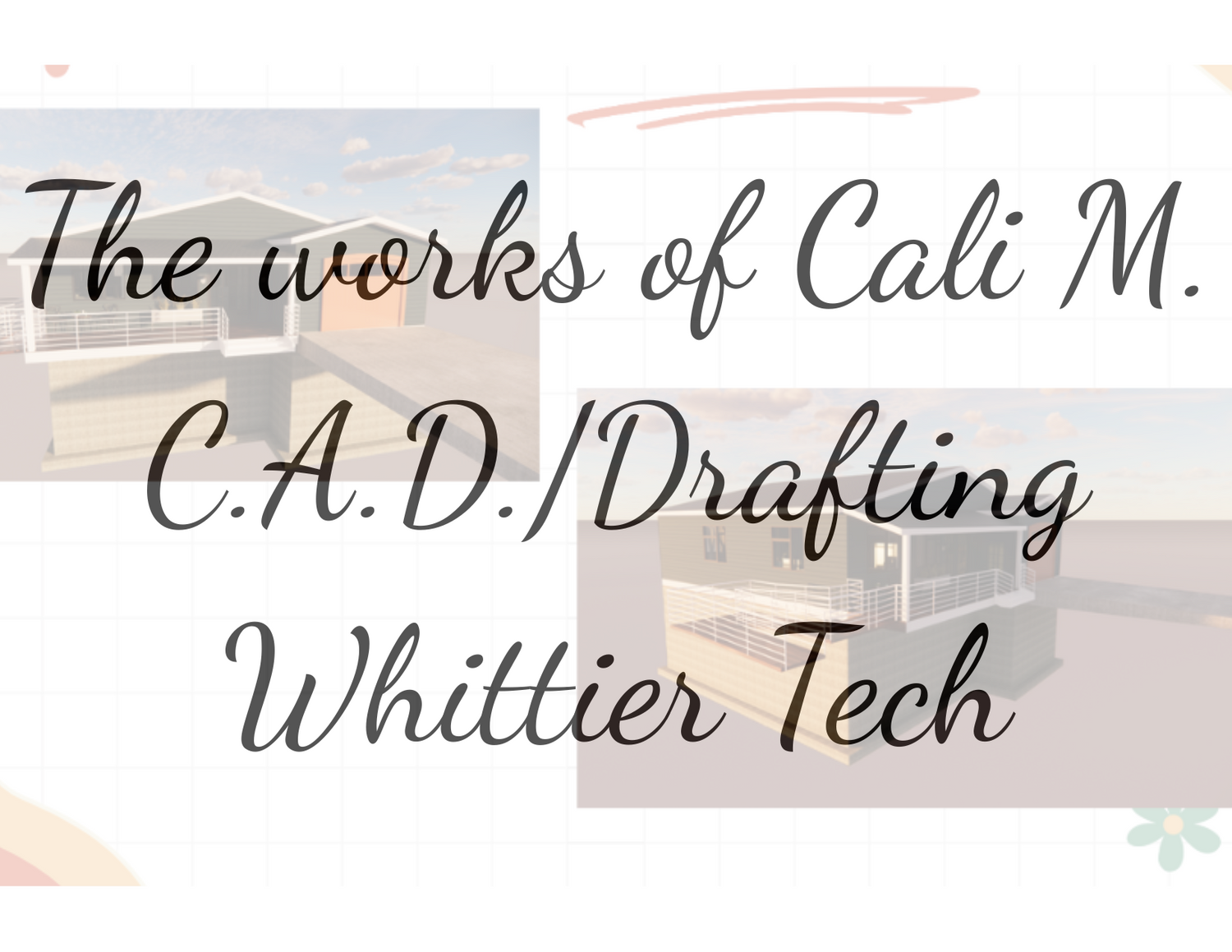 Community Project by Student, Cali M. of Whittier Tech.